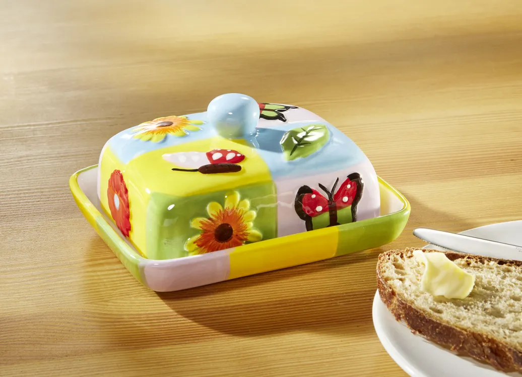 Schüsseln & Behälter|Geschirr>Farbenfrohe Geschirr-Serie aus Steingut BUNT