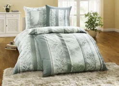 KAEPPEL Heimtextilien>Feinbiber Bettwäsche-Garnitur mit praktischem Reißverschluss