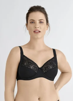 FELINA Wäsche|Damenwäsche>Bügel-BH mit elastischer Stickereispitze