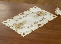 Tischdecken|Heimtextilien>Festlich bestickte Tisch- und Raumdekoration MULTICOLOR