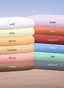 BIBERNA Heimtextilien>Flauschiges Biber-Spannbetttuch