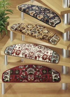 Heimtextilien>Florale Stufenmatten