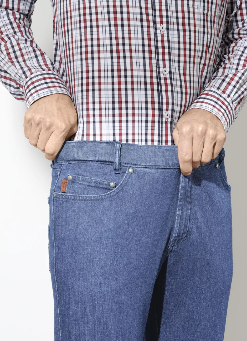 FRANCESCO BOTTI Hosen>-Jeans mit Komfortbund in 3 Farben