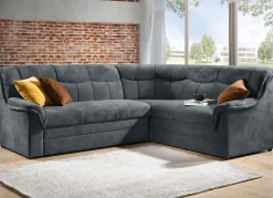 Möbel></noscript>Frei im Raum aufstellbare Polsterecke mit Bettfunktion