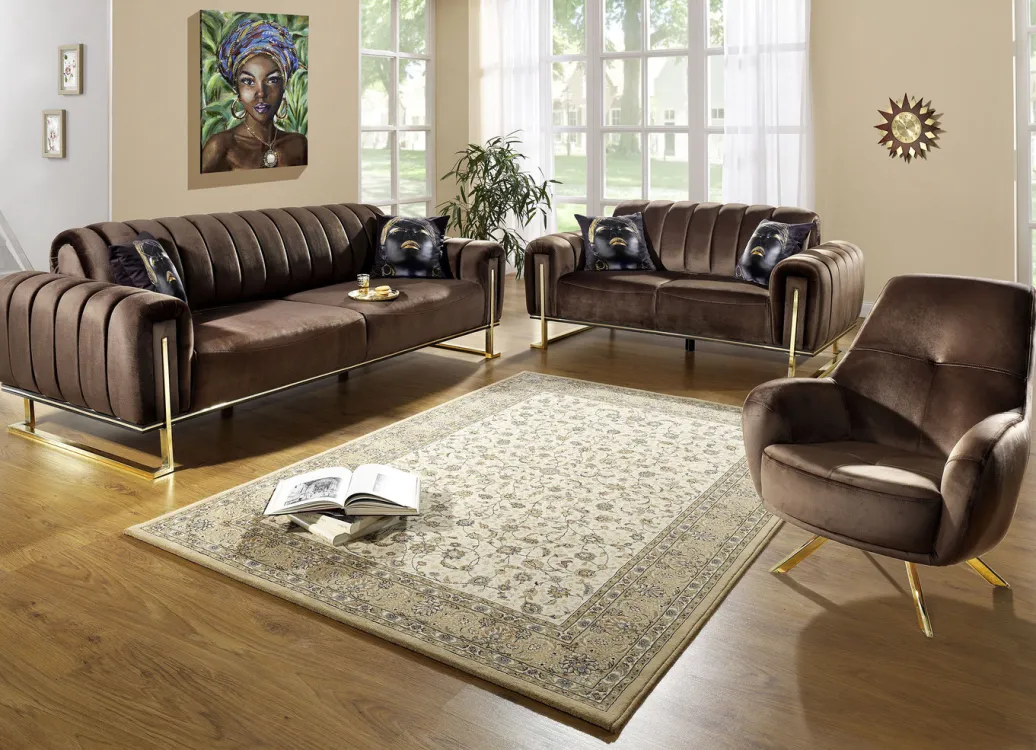 Möbel>Frei im Raum aufstellbare Polstermöbel mit stabilem Metallgestell