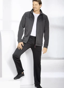 Linea Primero Sport- & Freizeitmode>Freizeitanzug von „LPO“ ANTHRAZIT-SCHWARZ