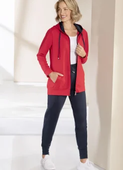 PLANTIER Homewear & Freizeitmode>Freizeitanzug von „“ ROT-BLAU