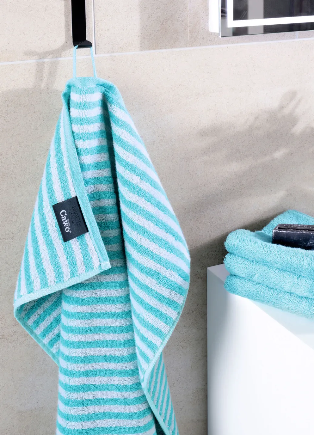 CAWÖ Heimtextilien>Frottier-Serie in saugstarker Baumwollqualität von Cawö