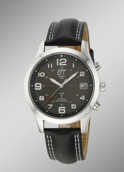 ETT Herrenuhren>Funk-Solar-Herrenuhr