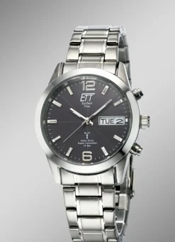 ETT Herrenuhren>Funk-Solar-Herrenuhr