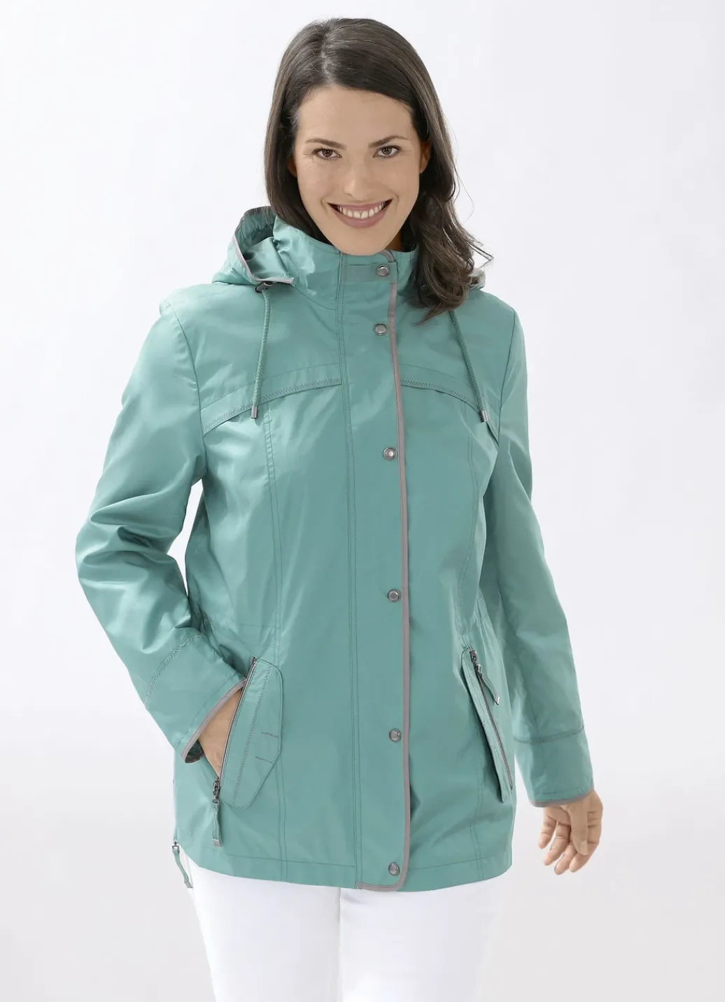 Jacken & Mäntel>Funktionsjacke mit Reißverschluss an den Seitenschlitzen