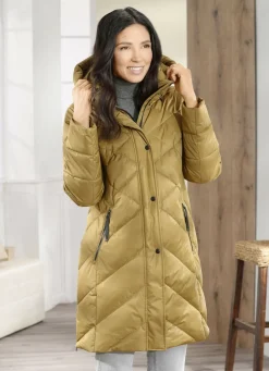 Jacken & Mäntel>Funktions-Kurzmantel mit abnehmbarer Kapuze