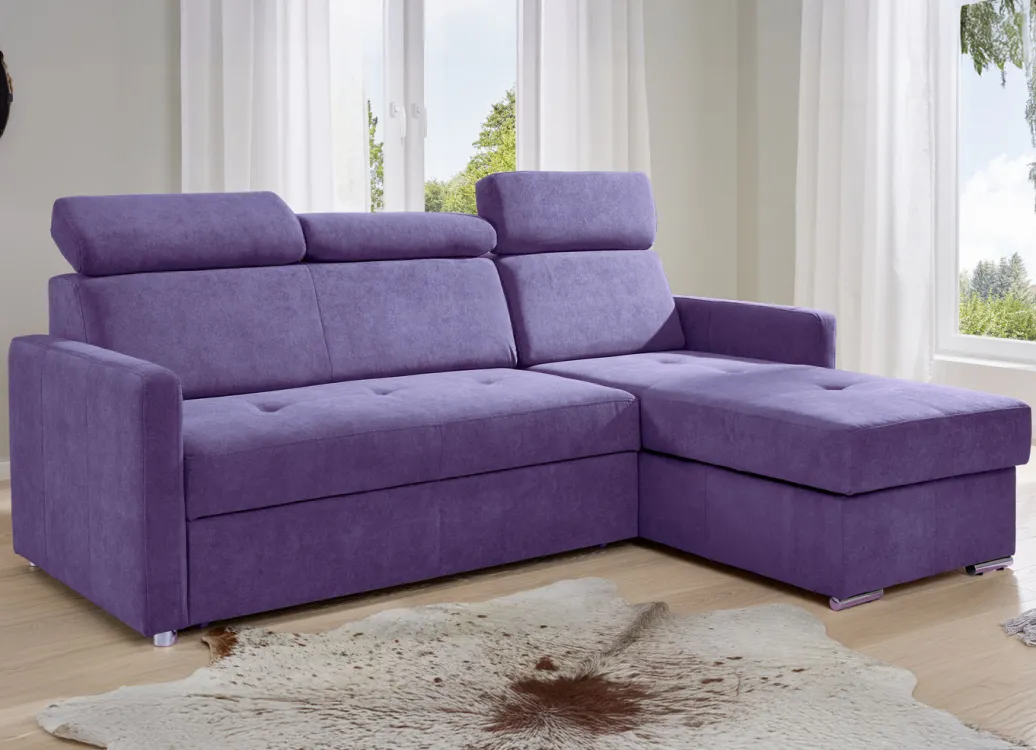 Möbel>Funktions-Polsterecke mit Bettkasten