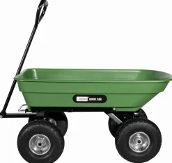 GÜDE Gartenpflege>Gartenwagen von Güde mit Kippfunktion GRÜN-SCHWARZ