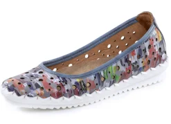 Gemini Schuhe|Damenschuhe>Ballerina mit luftigen Durchbrüchen