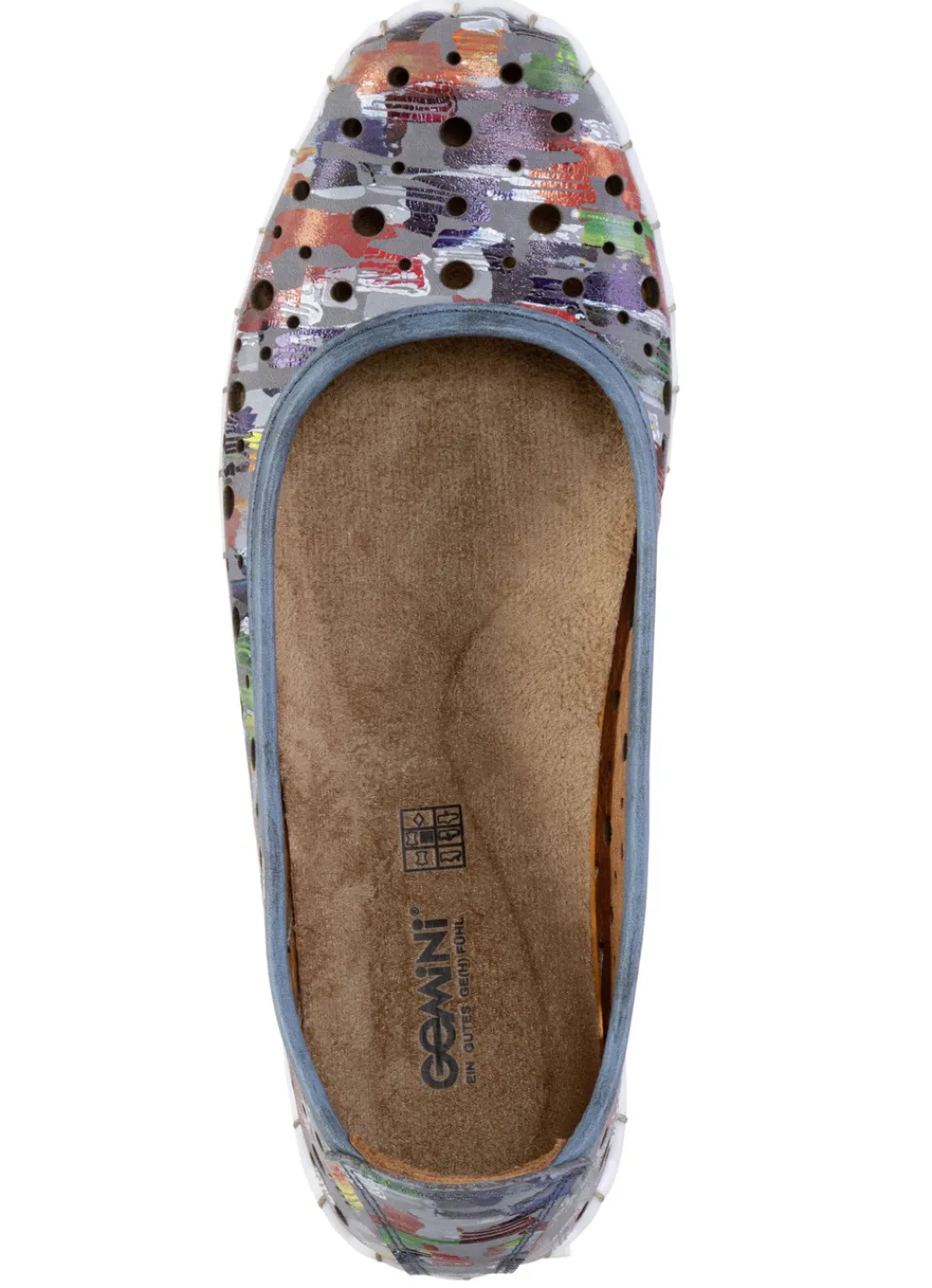 Gemini Schuhe|Damenschuhe>Ballerina mit luftigen Durchbrüchen