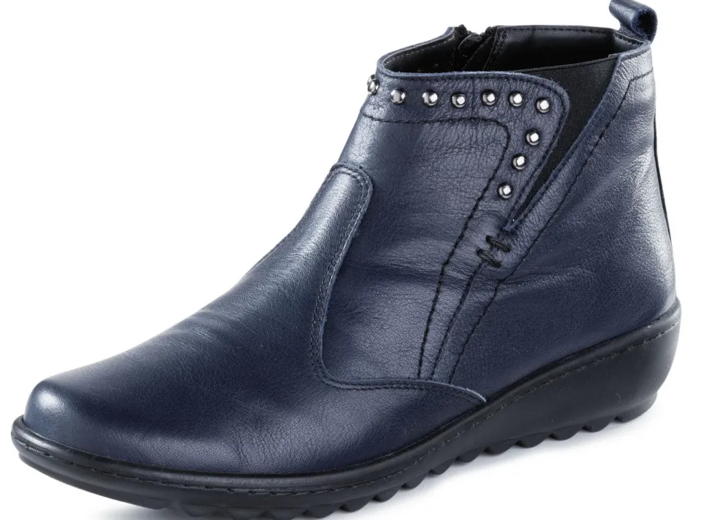Gemini Damenschuhe|Schuhe>, bequeme Damen-Boots, Weite G, mit herausnehmbarem Fußbett