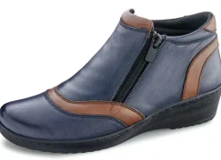 Gemini Damenschuhe|Schuhe>, bequeme Damen-Boots, Weite H, mit herausnehmbarem Fußbett