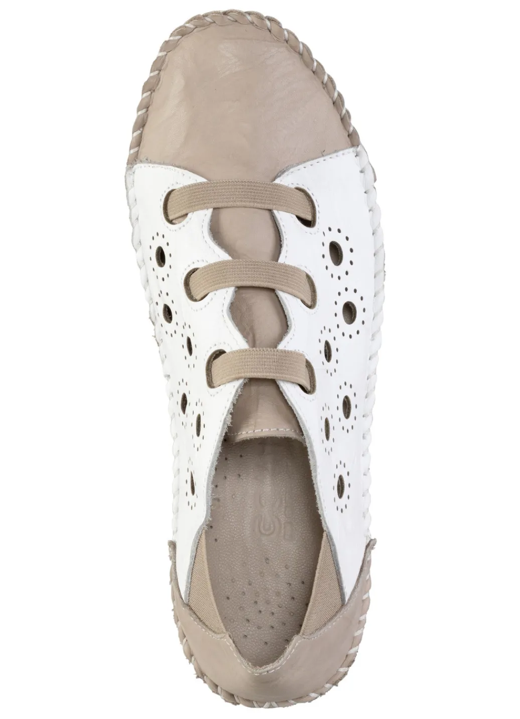 Gemini Schuhe|Damenschuhe>Mokassin-Slipper mit dezenter Knitter-Struktur