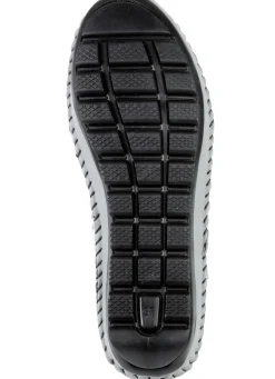 Gemini Schuhe|Damenschuhe></noscript>Mokassin-Stefelette mit Knitter-Struktur