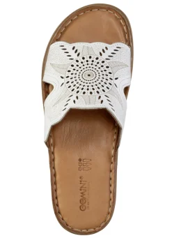 Gemini Schuhe|Damenschuhe></noscript>Pantolette aus Nappaleder mit Perforation