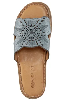 Gemini Schuhe|Damenschuhe></noscript>Pantolette aus Nappaleder mit Perforation