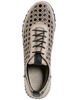 Gemini Schuhe|Damenschuhe></noscript>Schnürschuh aus gelochtem Nappaleder