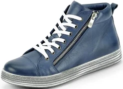 Gemini Schuhe|Damenschuhe>Schnür-Stiefelette mit praktischem Seitenreißverschluss