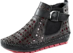 Gemini Schuhe|Damenschuhe>, sommerliche Damen-Boots, Weite G, mit herausnehmbarem Fußbett