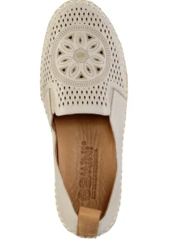 Gemini Damenschuhe|Schuhe></noscript>, sommerliche Damen-Slipper, Weite G, mit herausnehmbarem Fußbett