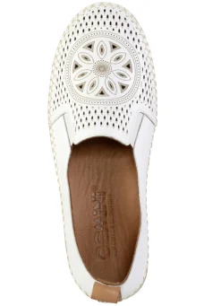 Gemini Damenschuhe|Schuhe></noscript>, sommerliche Damen-Slipper, Weite G, mit herausnehmbarem Fußbett