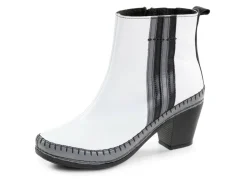 Gemini Schuhe|Damenschuhe>Stiefelette aus Rind-Nappaleder mit Kontraststreifen