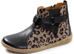 Gemini Schuhe|Damenschuhe>, trendige Damen-Barfußschuhe, Weite G, mit herausnehmbarem Fußbett SCHWARZ-TAUPE