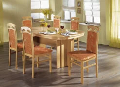 Möbel>Geschmackvoller Kulissentisch BUCHE