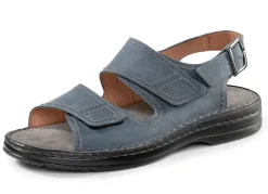 GINO GALANTE Herrenschuhe|Schuhe>Sandale aus gefettetem, schattiertem Rind-Nubukleder