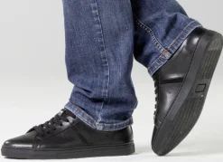 GINO GALANTE Herrenschuhe|Schuhe></noscript>Sneaker aus Rind-Nappaleder