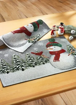 Tischdecken|Dekoration>Gobelin-Platzset, 2-teilig BUNT