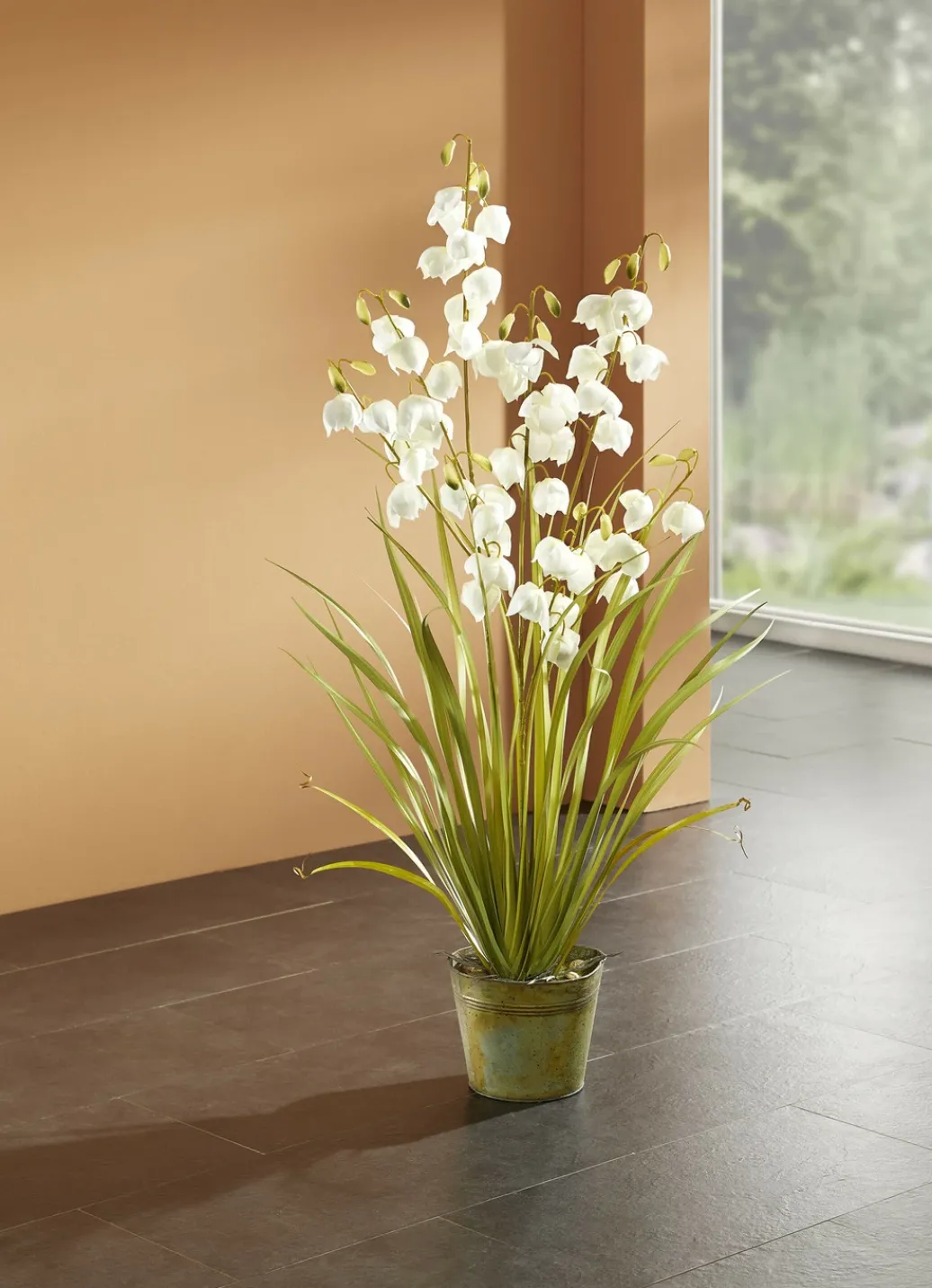 Dekoration>Gras im Topf GRÜN