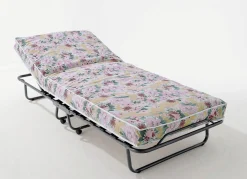 Möbel>Gästebett mit Lattenrost und 4 Rollen ANTHRAZIT