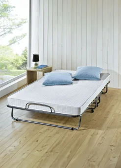 Möbel>Gästebett mit Metallrahmen und Aufstellautomatik ANTHRAZIT-GRAU