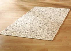 ALLGÄUER HANDWEBEREI Heimtextilien>Handgewebte Teppiche aus Neuseeland-Schurwolle