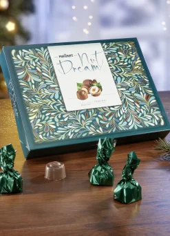 Weihnachtsleckereien|Weihnachtliche Geschenkideen>Haselnuss-Pralinen Nut Dream GRÜN