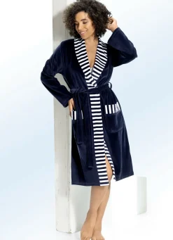 PLANTIER Homewear & Freizeitmode|Damenwäsche>Hausmantel mit Schalkragen