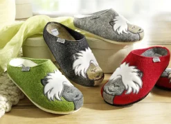 Damenschuhe|Schuhe>Hausschuh mit anatomisch geformten Fußbett