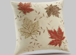 Dekoration|Heimtextilien></noscript>Herbstliche Tisch- und Raumdekoration mit aufwendigen Applikationen