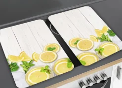 WENKO Haushaltshelfer>Herdabdeckplatten ZITRONE