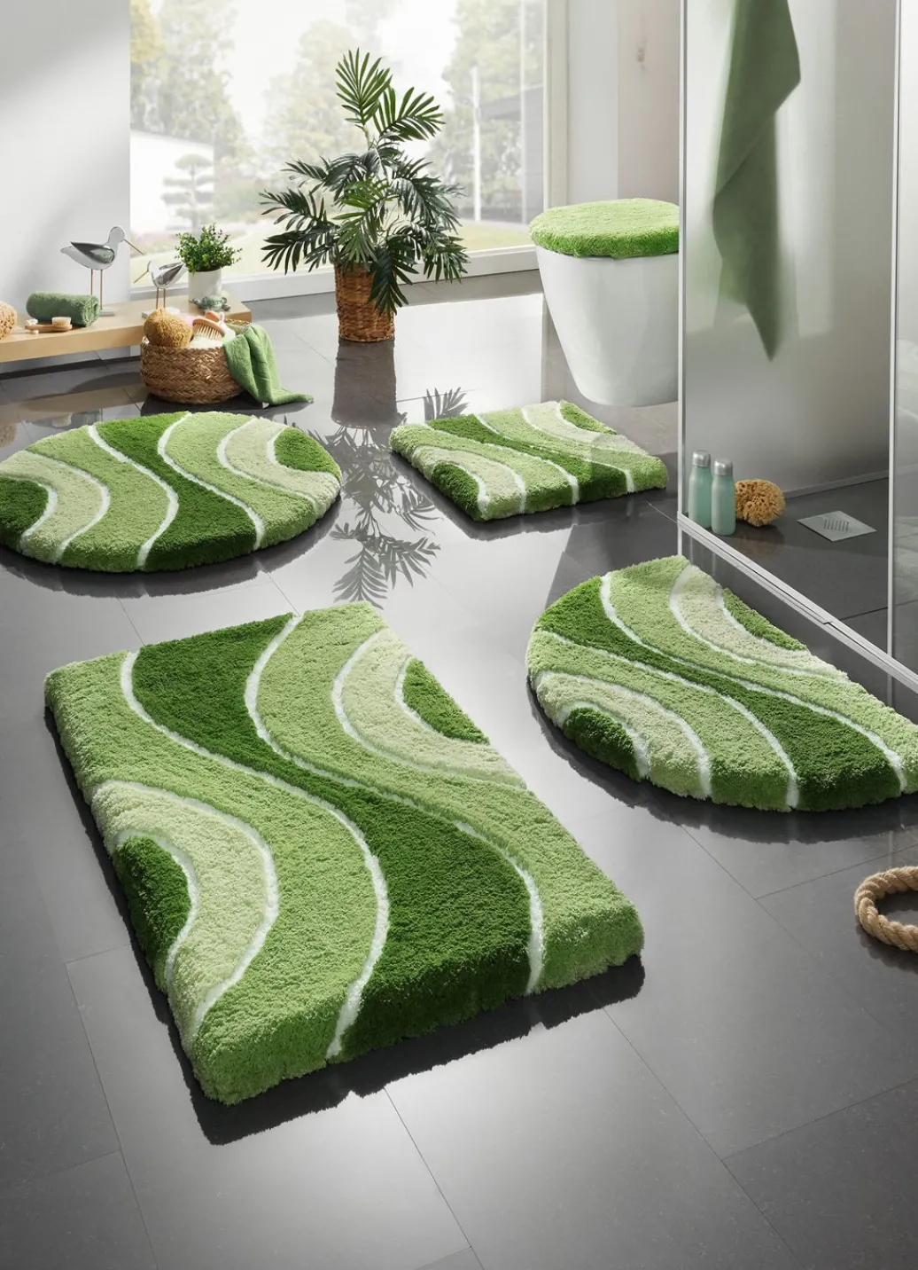 Heimtextilien>Herrlich weiche Badgarnitur