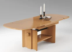 Möbel></noscript>Höhenverstell- und ausziehbarer Couchtisch