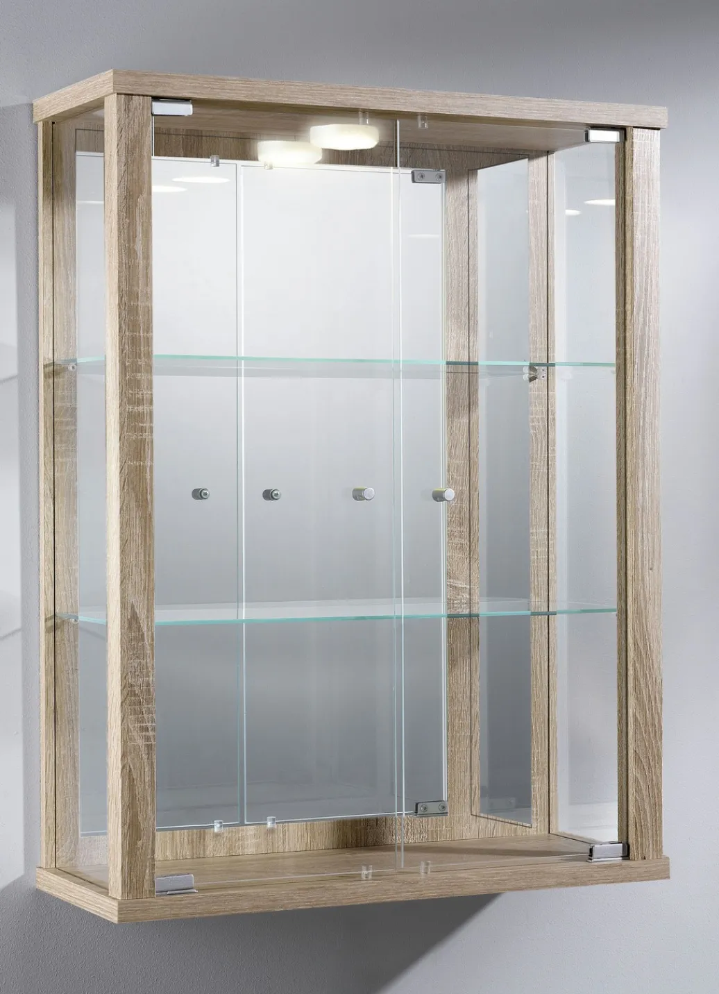 Möbel>Hängevitrine mit ESG-Sicherheitsglas