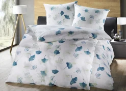 BIERBAUM Heimtextilien>Hochwertige Bettwäsche-Garnitur in bügelfreier Qualität